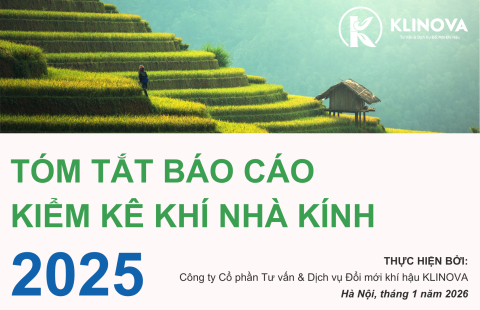 Báo cáo Tóm lược Kiểm kê Khí nhà kính KLINOVA 2025